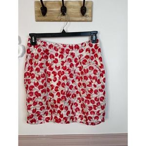 Anthropologie Organza Petal Silk Skirt by Leifsdottir Size 4 NWOT